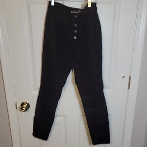 Universal Thread 4 Burgundy Corduroy Skinny